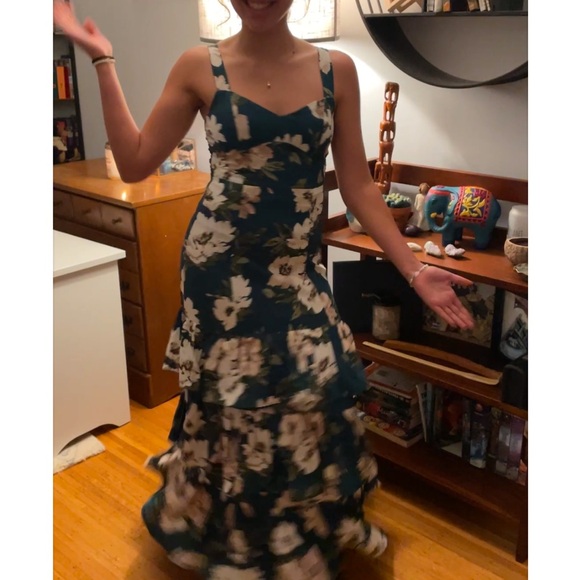 Floral Tiered Maxi Dress - Picture 4 of 4